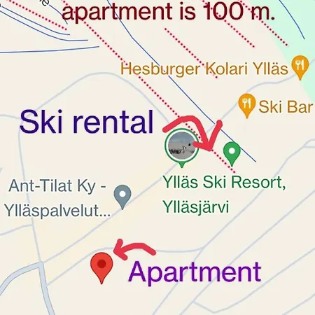 Yllaes Slope Sarestar Apartman Ylläsjärvi